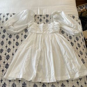 Abercrombie & Fitch Puff Sleeve Mini Dress NWOT